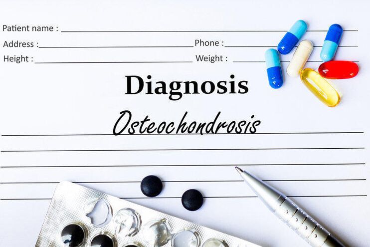 Medicamente pentru diagnosticarea osteocondrozei