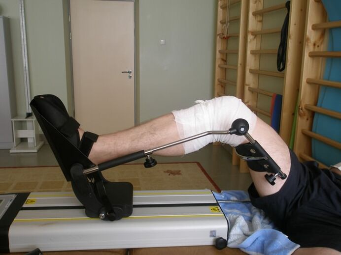 Reabilitare după o intervenție chirurgicală la genunchi